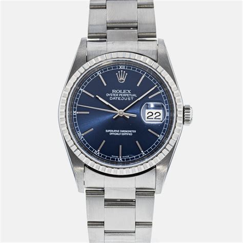 used rolex datejust 16220.